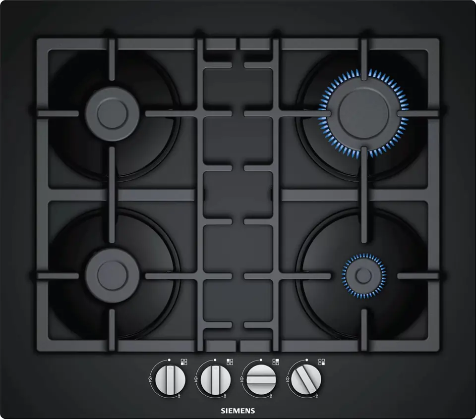 ⁨Siemens iQ300 EN6B6PB90 hob Black Built-in 60 cm Gas 4 zone(s)⁩ at Wasserman.eu