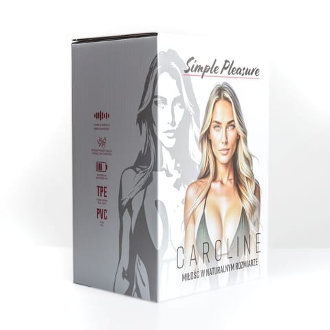 ⁨Lalka Dmuchana Damska Z Głową 3D Caroline⁩ w sklepie Wasserman.eu