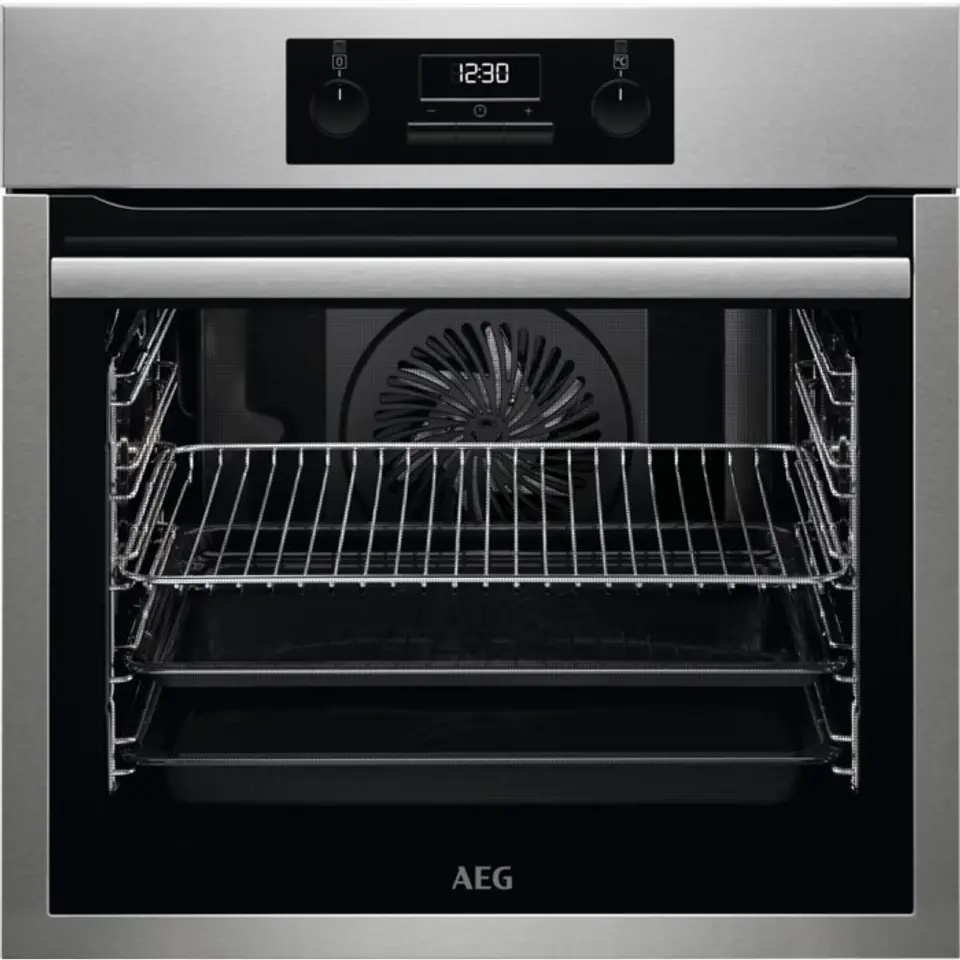 ⁨Piekarnik AEG BES331110M stal (kolor srebrny)⁩ w sklepie Wasserman.eu