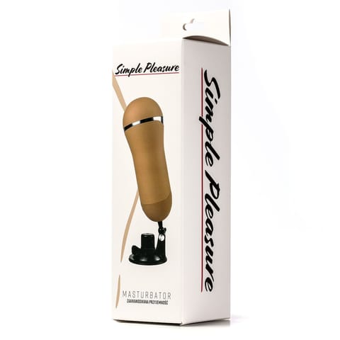 ⁨Masturbator Z Wibracją Wagina  Cyberskóra Ładowany Usb Złoty⁩ w sklepie Wasserman.eu