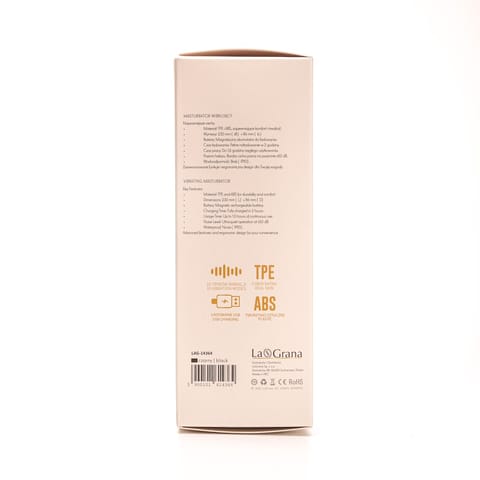 ⁨Masturbator Z Wibracją Dwustronny Wagina Anus  Cyberskóra Ładowany Usb Czarny⁩ w sklepie Wasserman.eu