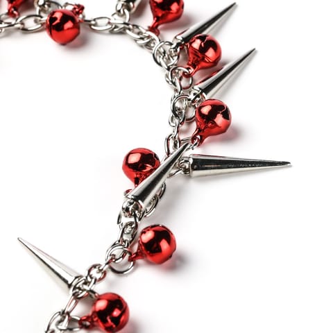 ⁨Zaciski Na Sutki Łańcuszek Dzwoneczki Srebrne⁩ w sklepie Wasserman.eu