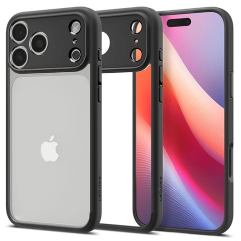 ⁨Spigen Ultra Hybrid - Etui do iPhone 17 Pro (Matte Black)⁩ w sklepie Wasserman.eu