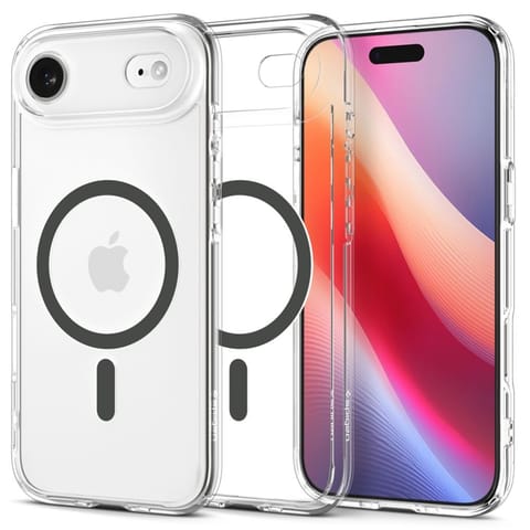 ⁨Spigen Ultra Hybrid Mag MagSafe - Etui do iPhone Air (Clear/Graphite)⁩ w sklepie Wasserman.eu