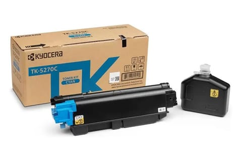 ⁨Kyocera Original Toner Cartridge TK-5270C, cyan, 6000s, 1T02TVCNL0, Kyocera ECOSYS M6230cidn, M6630cidn, P6230cdn, O⁩ at Wasserman.eu