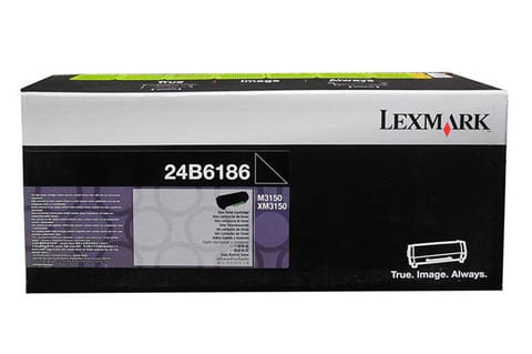 ⁨Lexmark Toner 24B6186 cartridge 1 pc(s) Original Black⁩ at Wasserman.eu