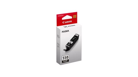⁨Tusz CANON (PGI-550PGBK/6496B001) czarny 300str/15ml IP7200/7250/MG5450⁩ w sklepie Wasserman.eu