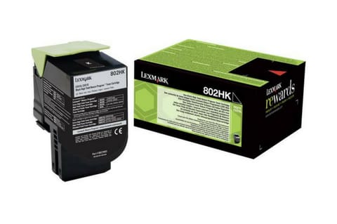 ⁨RETURN PROGRAM TONER CARTRIDGE/802HK BLACK4K PGS F CX310410⁩ at Wasserman.eu
