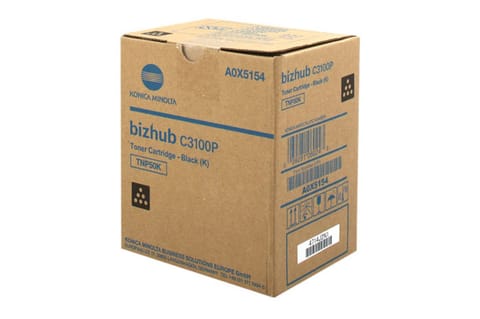 ⁨Konica Minolta oryginalny toner A0X5154, TNP-50K, black, 5000/4700s⁩ w sklepie Wasserman.eu