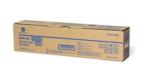 ⁨Konica Minolta Original Drum Motor DR-313K, black, A7U40RD, 90000/150000s, Konica Minolta Bizhub C258, C308, C368, C458, C558, C658⁩ at Wasserman.eu