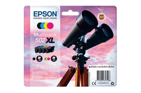⁨Epson oryginalny ink / tusz C13T02W64010, 502XL, T02W640, CMYK, 3x6.4/9.2ml⁩ w sklepie Wasserman.eu