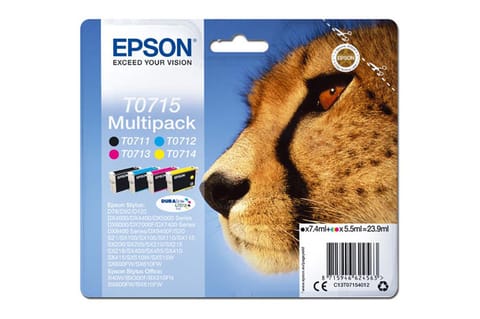 ⁨Epson oryginalny ink / tusz C13T07154012, CMYK, 23.9ml⁩ w sklepie Wasserman.eu