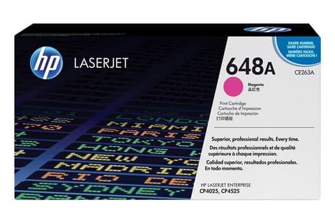 ⁨HP 648A Magenta Original LaserJet Toner Cartridge⁩ at Wasserman.eu