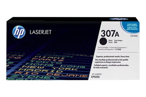 HP CP5225 Black Print Cartridge CE740A at Wasserman.eu