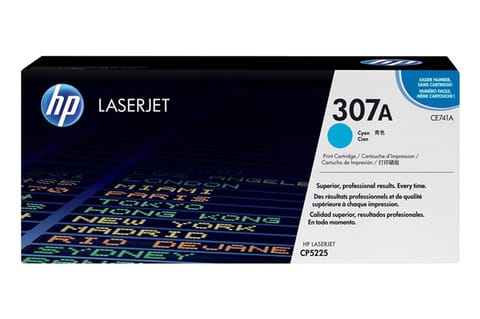 ⁨HP Color LaserJet Toner Cartridge CE741A⁩ at Wasserman.eu