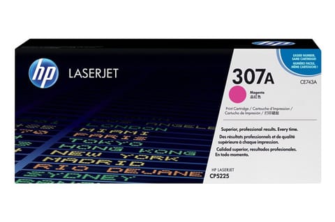 ⁨HP oryginalny toner CE743A, HP 307A, magenta, 7300s⁩ w sklepie Wasserman.eu