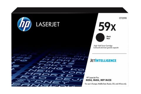 ⁨HP 59X High Yield Black Original LaserJet Toner Cartridge⁩ at Wasserman.eu