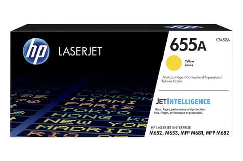 ⁨Laser Toner cartridge HP 655A (yellow) CF452A⁩ at Wasserman.eu