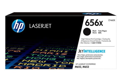 ⁨HP 656X High Yield Black Original LaserJet Toner Cartridge⁩ at Wasserman.eu