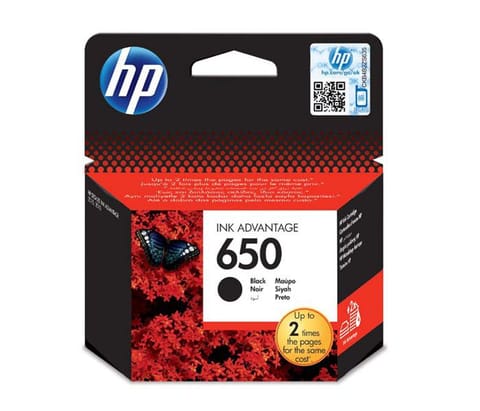 Original ink cartridge HP 650 (black) at Wasserman.eu