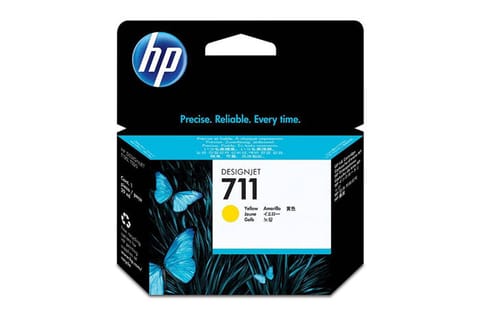 HP 711 Yellow Cartridge CZ132A at Wasserman.eu