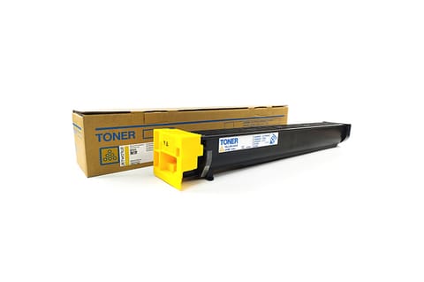 ⁨Laser Toner cartridge JetWorld Yellow Konica Minolta Bizhub C654, C754 replacement for TN711Y⁩ at Wasserman.eu