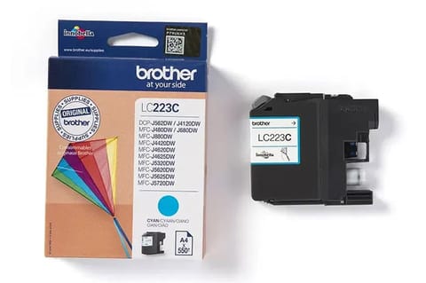 ⁨Brother LC-223C ink cartridge 1 pc(s) Original Cyan⁩ at Wasserman.eu