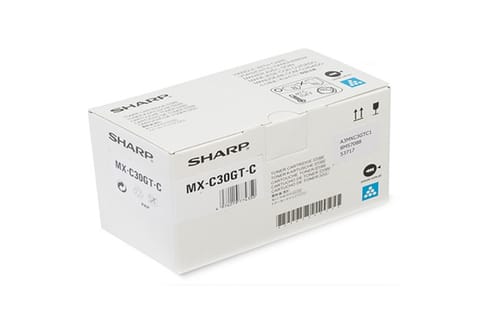 ⁨SHARP MXC30GTC cyan toner⁩ at Wasserman.eu