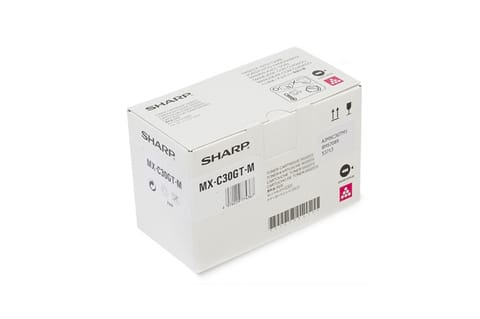 ⁨Sharp MXC30GTM toner cartridge 1 pc(s) Original Magenta⁩ at Wasserman.eu