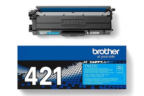 ⁨Brother TN-421C toner cartridge Original Cyan 1 pc(s)⁩ at Wasserman.eu