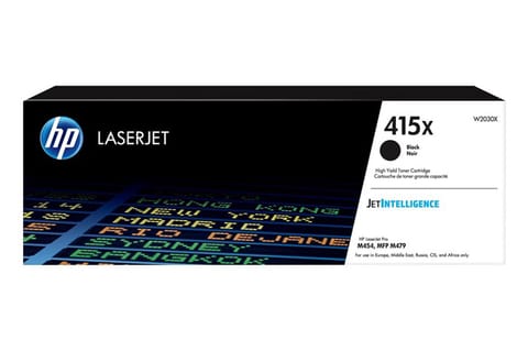 ⁨HP 415X High Yield Black Original LaserJet Toner Cartridge⁩ at Wasserman.eu