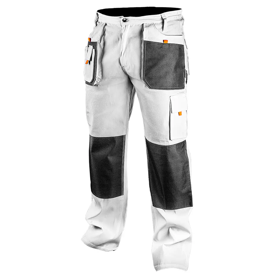 ⁨Work pants, white, size LD/54⁩ at Wasserman.eu