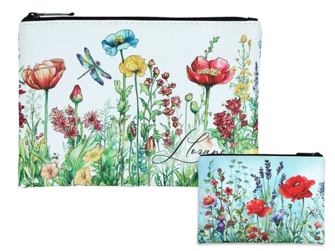 ⁨Kosmetyczka - L. Lozano, Kwiaty polne (CARMANI)⁩ w sklepie Wasserman.eu