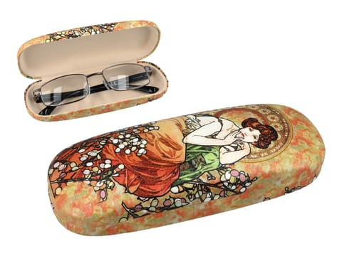 ⁨Etui na okulary - A. Mucha, Kamienie Szlachetne, Topaz (CARMANI)⁩ w sklepie Wasserman.eu