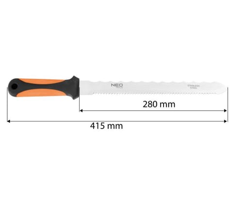 ⁨NÓŻ DO WEŁNY 415MM, OSTRZE 280MM⁩ w sklepie Wasserman.eu