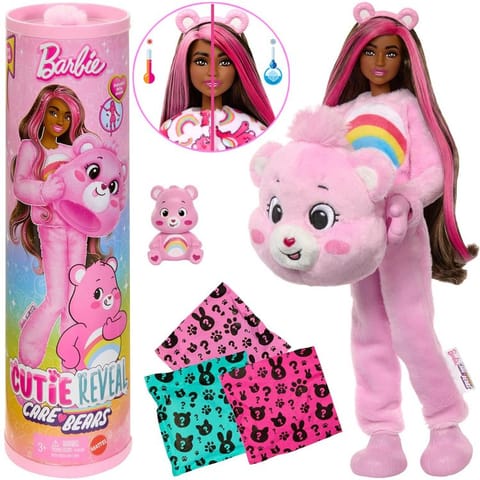 ⁨Mattel Barbie lalka Cutie Reveal Troskliwe misie - WESOŁE SERCE ZA6063⁩ w sklepie Wasserman.eu