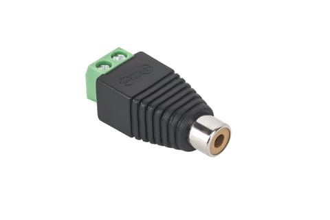 ⁨RCA socket with quick connector⁩ at Wasserman.eu