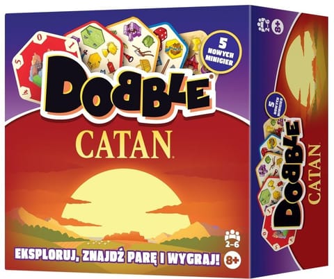⁨Dobble Catan REBEL⁩ w sklepie Wasserman.eu