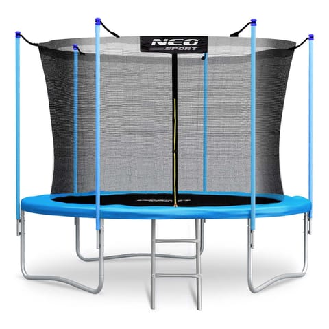 ⁨Trampolina ogrodowa 10ft/312cm z siatką wewnętrzną i drabinką Neo-Sport⁩ w sklepie Wasserman.eu