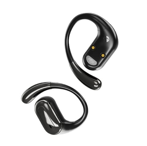 ⁨Słuchawki douszne Gembird TWS OWS-01-BK open-ear z mikrofonem czarne⁩ w sklepie Wasserman.eu