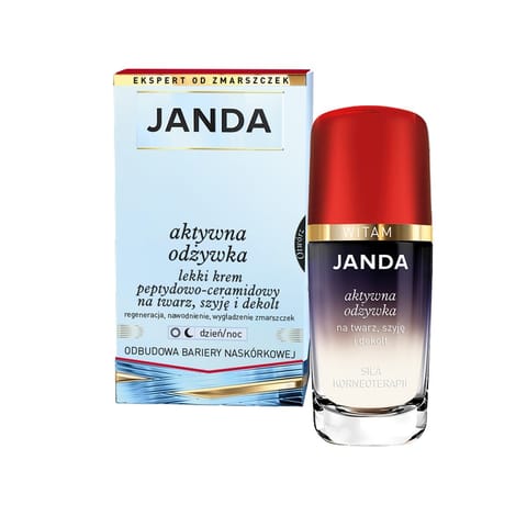 ⁨JANDA Collagen Reconstructor Odmładzające serum-odżywka na twarz, szyję i dekolt 50 ml⁩ w sklepie Wasserman.eu