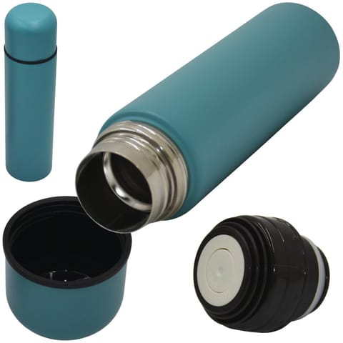 ⁨TERMOS TURYSTYCZNY 500ML EXCELLENT HOUSEWARE CIEMNONIEBIESKI⁩ w sklepie Wasserman.eu