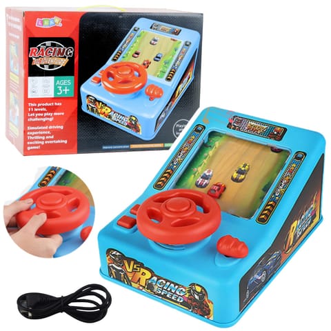 ⁨Interaktywny Symulator Jazdy Kierownica Zmiana Prędkości Dźwięki⁩ w sklepie Wasserman.eu