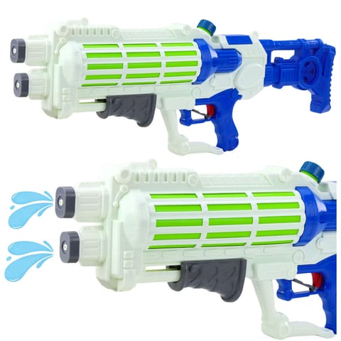 ⁨Duży Karabin Pistolet Na Wodę Podwójny Strumień 1250ml 74cm⁩ w sklepie Wasserman.eu