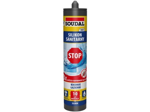 ⁨SILIKON SANITARNY BIAŁY 280ML⁩ w sklepie Wasserman.eu