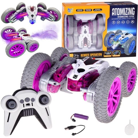 ⁨Zdalnie sterowane SUPER SZYBKIE auto STUNT - para wodna i światło RC0729⁩ w sklepie Wasserman.eu
