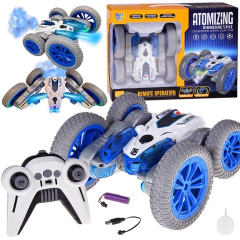 ⁨Zdalnie sterowane SUPER SZYBKIE auto STUNT - para wodna i światło RC0729⁩ w sklepie Wasserman.eu