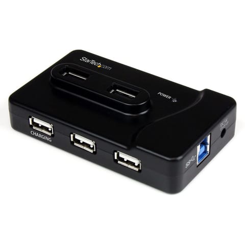 ⁨StarTech.com 6 Port USB 3.0 / USB 2.0 Combo Hub with 2A Charging Port – 2x USB 3.0 & 4x USB 2.0⁩ at Wasserman.eu