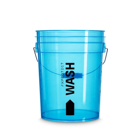 ⁨FX Protect Wash Bucket WASH Blue 20L - wiadro detailingowe do mycia⁩ w sklepie Wasserman.eu