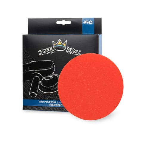 ⁨Royal Pads PRO Soft Pad 150mm Czerwony - miękki pad polerski⁩ w sklepie Wasserman.eu